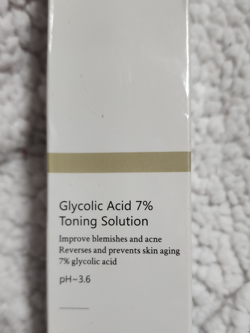 Glycolic Acid 7% Toning Solution – White